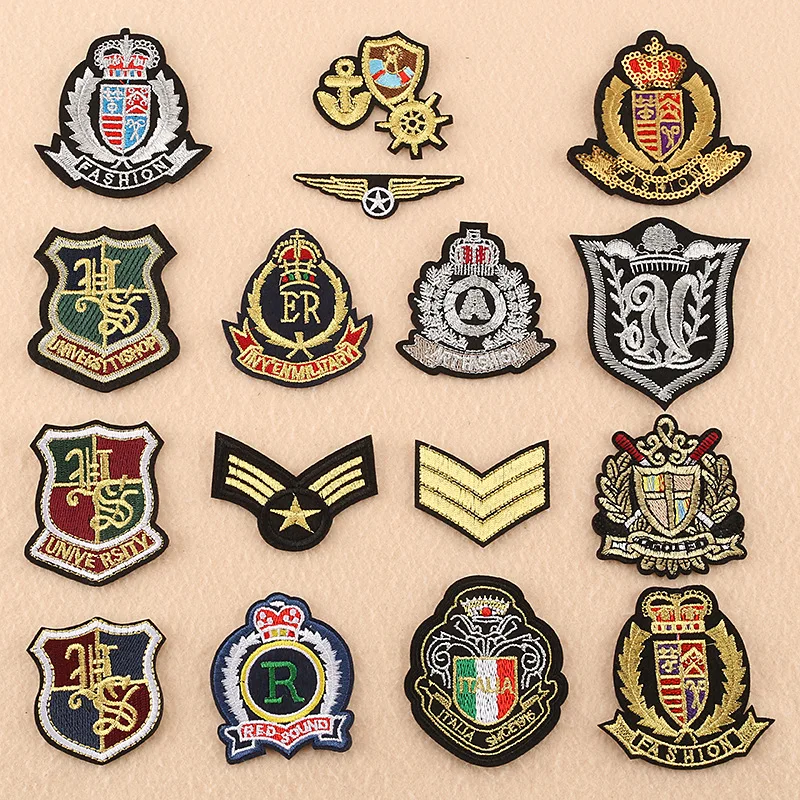 

Processable Customized Computerized Embroidered Cloth Badge General Rules Clothing Accessories Embroidery Cloth Sticker