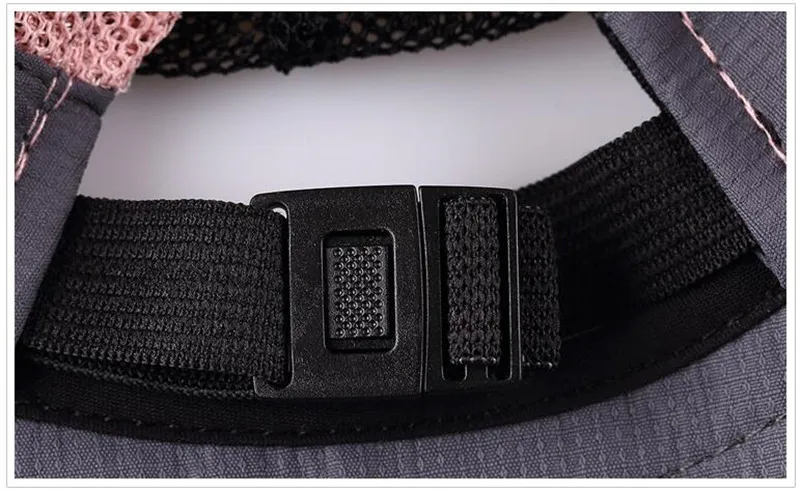 

2020 Summer Ponytail Hat for Women UV UPF Wide Brim Breathable Sun Hat Outdoor Hiking Fishing Bucket Waterproof Boonie Hat