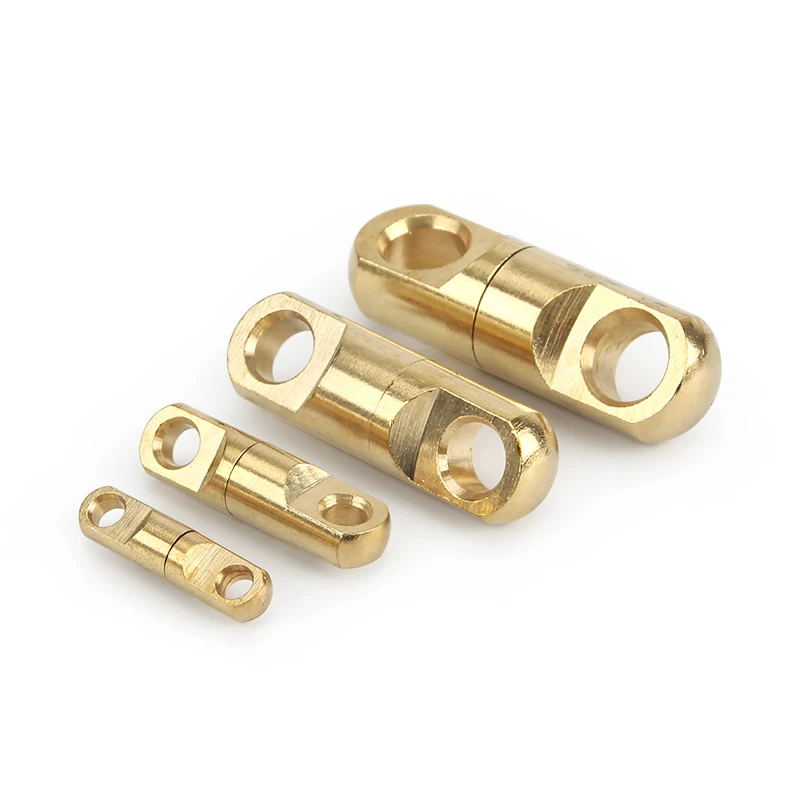 3pcs Brass Keychain DIY EDC Key Rotate 360 Degrees Buckle Accessories Ring Outdoor Tool | Спорт и развлечения
