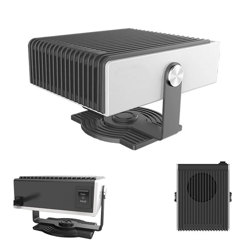 Car Heater Demister Defroster Fan High Power Portable Adjustable Cooler and Grid Air Outlet Home Office 12V 150W | Автомобили и