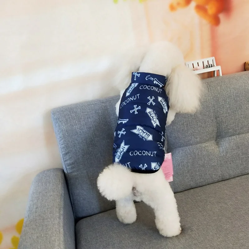 Теплая одежда для собак чихуахуа йоркширская куртка французского бульдога