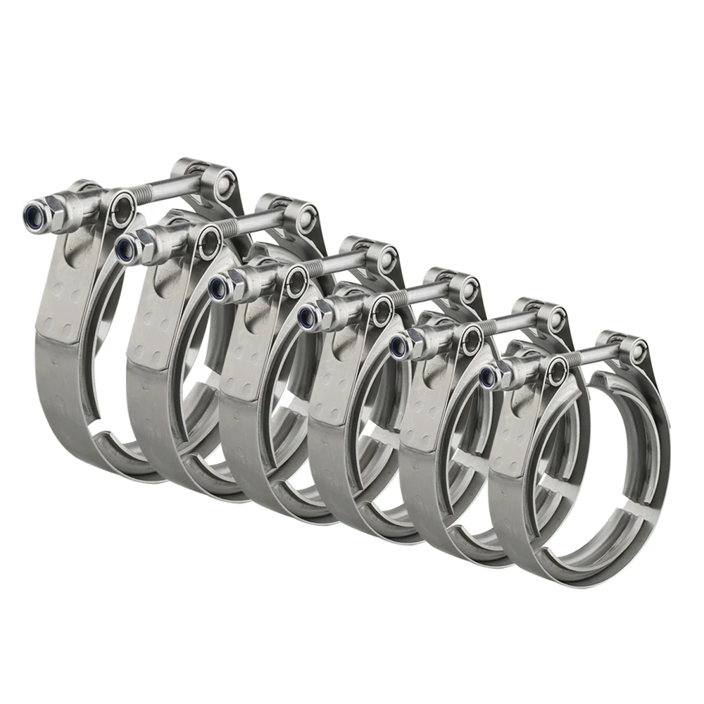 V-образный зажим из нержавеющей стали 2 дюйма/2 25 5 дюйма/3 75 дюйма для выхлопной