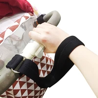 baby stroller safety belt wrist strap kids pram pushchair portable travel accessories nylon pushchair car hanging strap