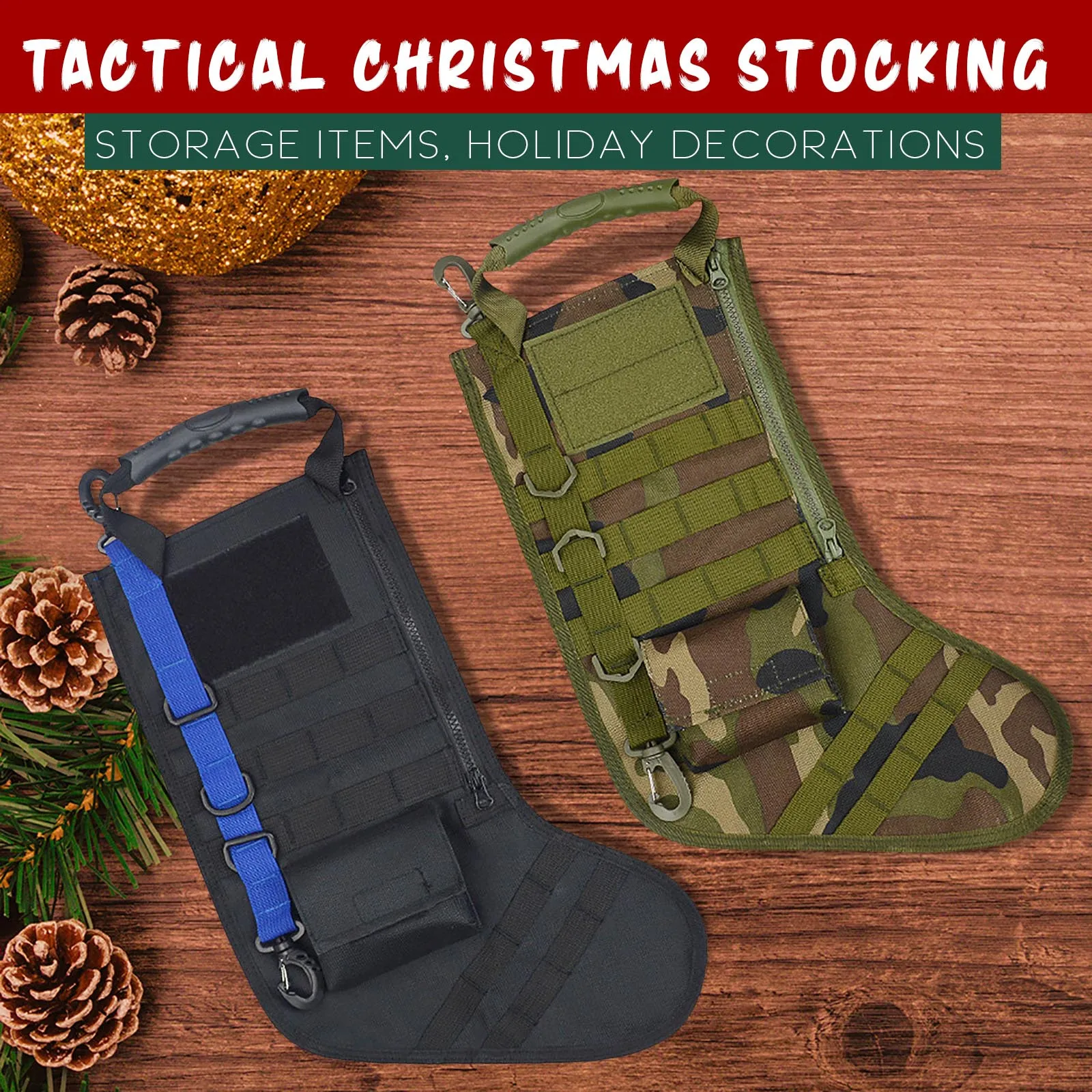 

Рождественский подарок, чулки, носки, тактическая сумка, сброс, сумка для хранения, военная Боевая охотничья сумка, сумки для магазина