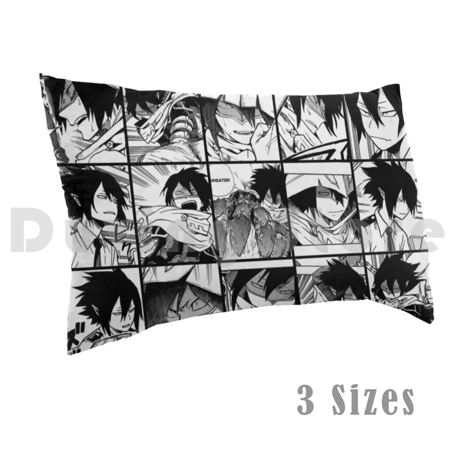 

Tamaki Amajiki Collage ( Black And White Version ) Pillow Case DIY 50x75 Tamaki Amajiki Suneater Cute Purple
