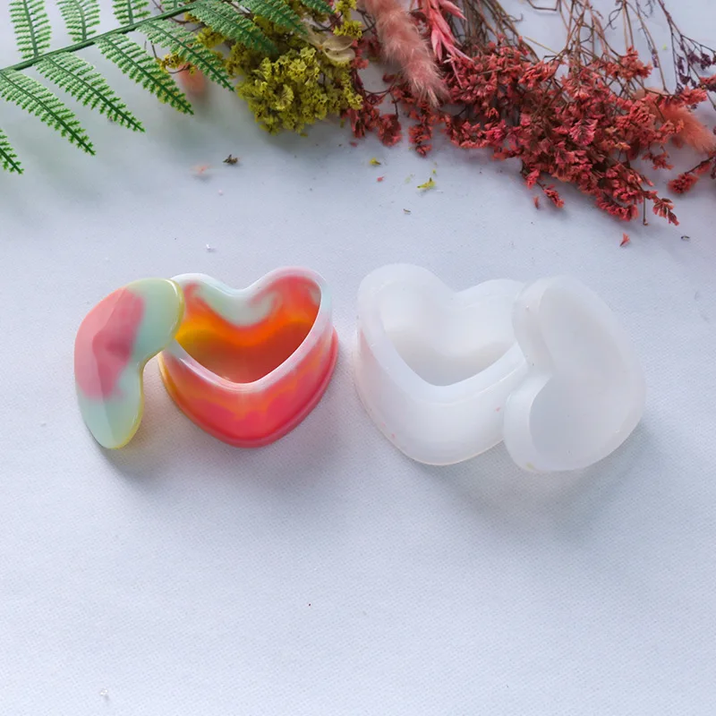 

Resin Mold Flexible Silicone Storage Box Mold Epoxy Resin Making Craft Resin Molds for DIY Jewelry Making