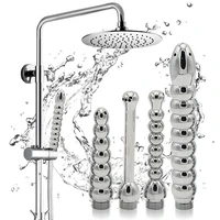 butt plug enema cleaning metal anal douche shower for men and women anus vaginal cleaner toilet nozzle bidet sex toys accessory