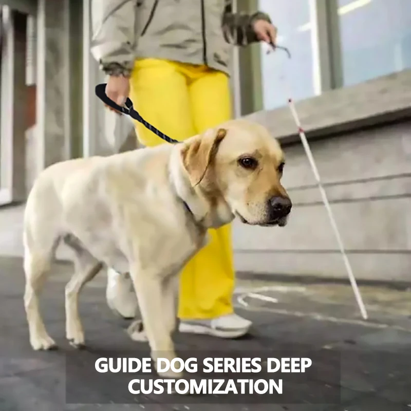 

1pc Strong Short Dog Leash Training Reflective No Tangle Comfortable Guide Dog Pet Leash Leads Rope Easy Control собака-поводырь