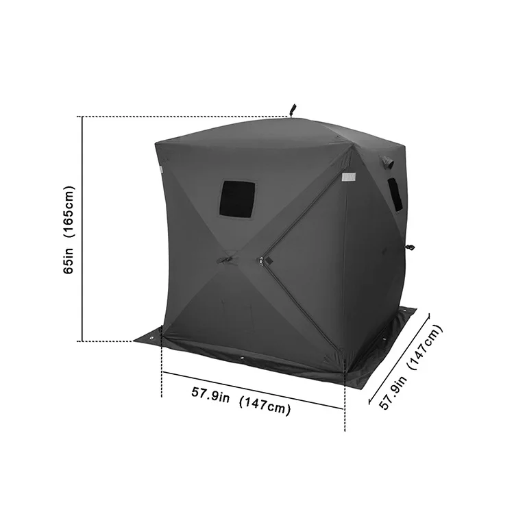 Палатка рыболовная для холодной и теплой подледной рыбалки | Спорт развлечения