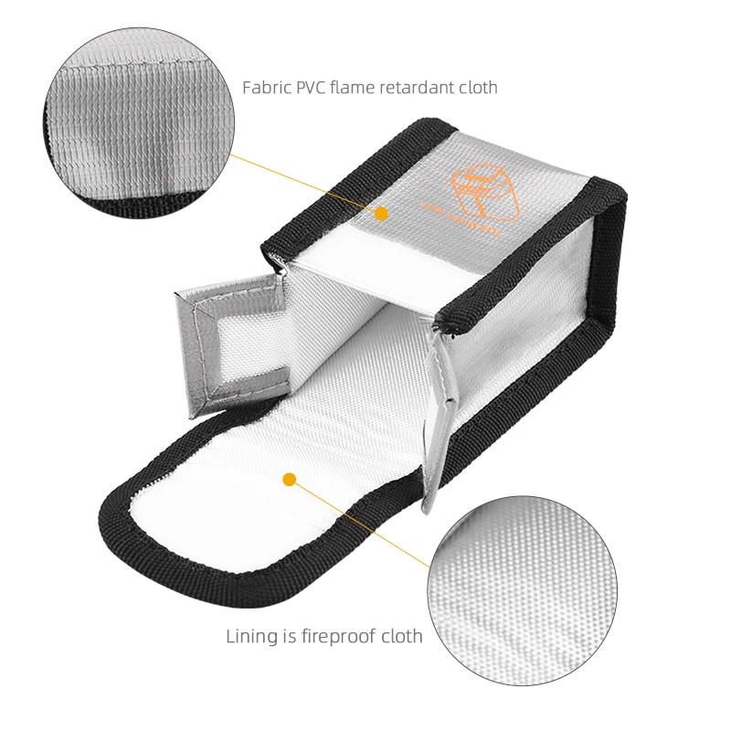 Безопасная сумка для летного аккумулятора DJI Mavic MINI/Mini 2 защитный чехол дрона