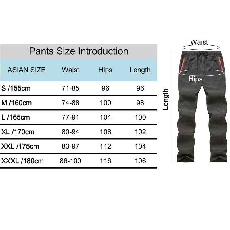 

TRVLWEGO Women's Summer Quick Dry Hiking Pants Outdoor Sports Elastic Breathable Trekking Camping Camouflage Men Trousers