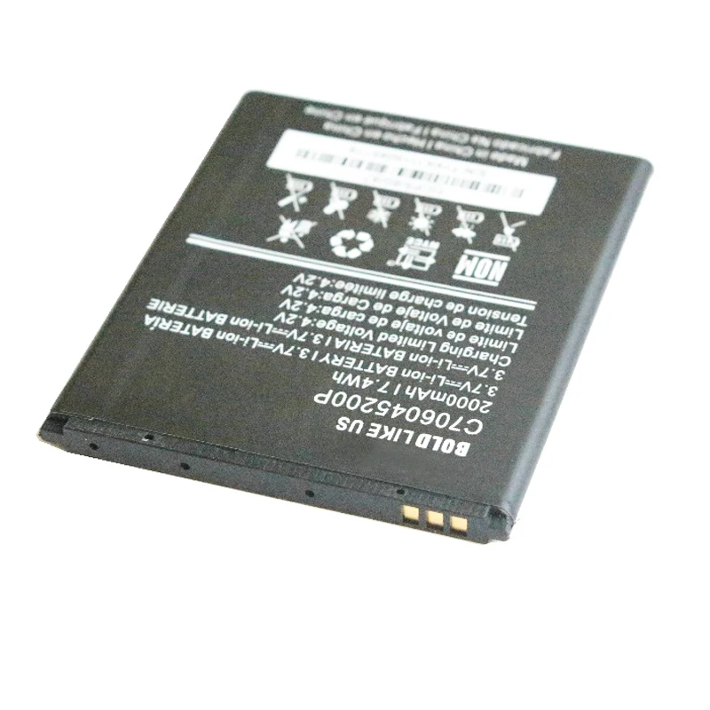 3 7 V 2000 мАч литий-ионная Расширенная Батарея для Blu Dash X D010U D010L C706045200P мобильный