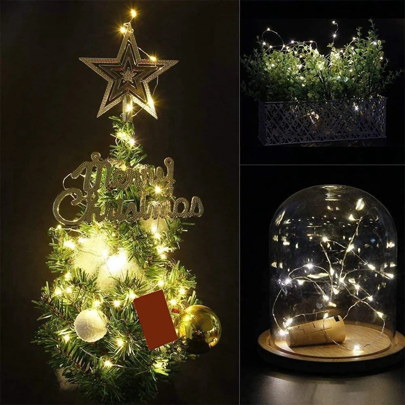 

10 LED Wine Bottle Light Stopper Light Battery Powered Fairy String Lights for Wedding Party ,15-Pack,Warm White
