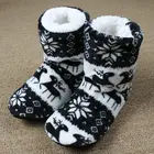 Зимние меховые тапочки, женская обувь, рождественские носки для дома, хлопковая обувь для пола Claquette Fourrure 2022
