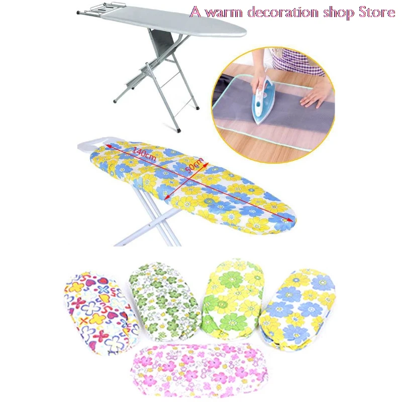 

3sizes Fabric Ironing Board Cover Protective Press Iron Folding Cloth For Ironing Cloth Guard Protect Delicate Easy Fitted