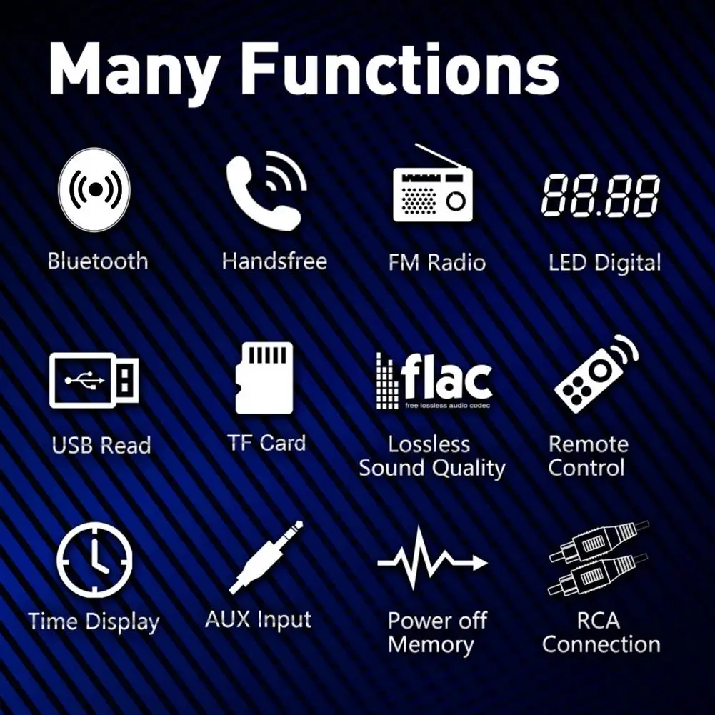 

50% Hot Sales SWM-5209 Car MP3 Player Bluetooth U Disk/TF-Card Reading 12V Modified FM Radio Player for Vehicles