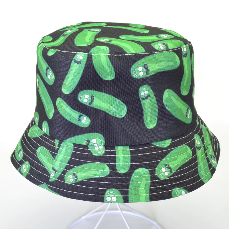 Mr.meeseeks Cucumber Pickle Man Cosplay Costume Hat Cap For Adults Gifts | Animation Derivatives/Peripheral Products