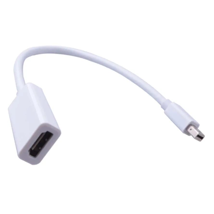 Elitooop Mini DP к HDMI кабель DisplayPort папа женскому конвертер адаптер для ПК Macbook 1080P HDTV