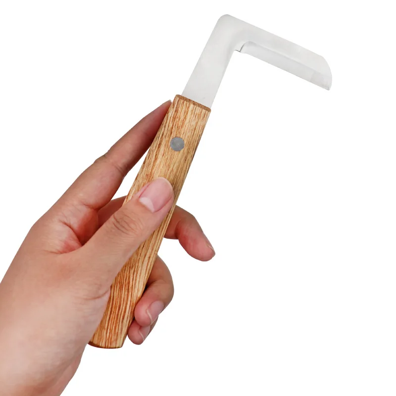 1 шт. Нож Для Копыт для крупного рогатого скота с деревянной ручкой Копытный локтя