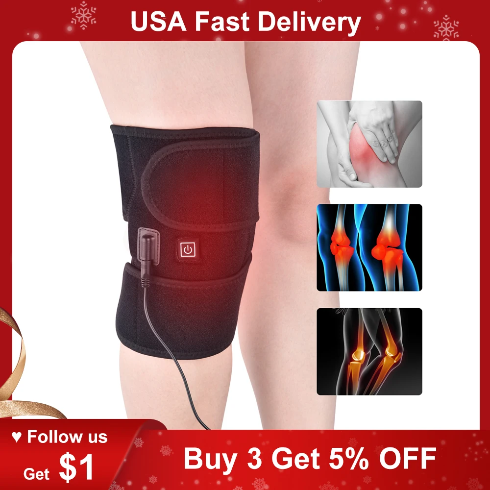 Коленного бандажа физиотерапии отопление Терапия Колено Поддержка бандаж