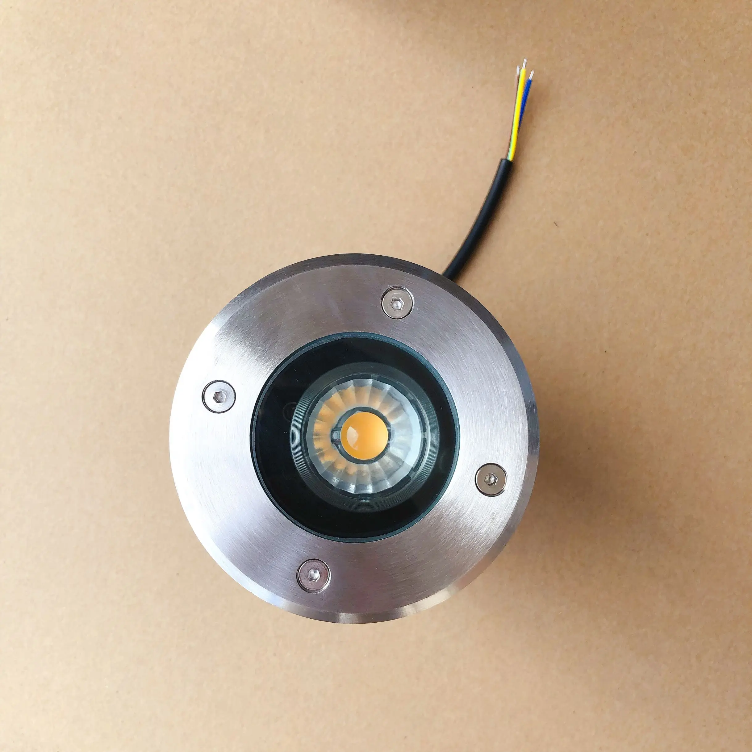 1 шт. IP68 Водонепроницаемый 7 Вт квадратный COB LED подземный свет открытый наземный