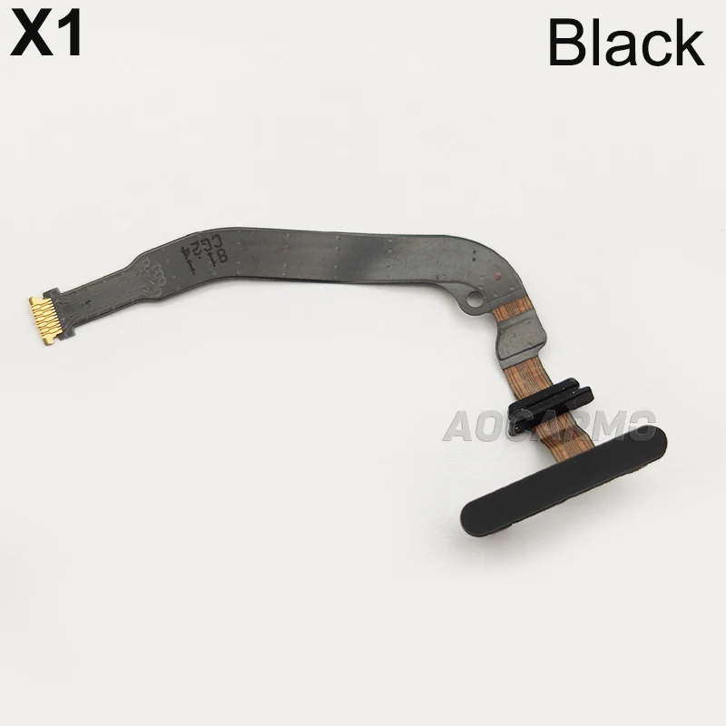 Aocarmo для Sony Xperia 1 / X1 XZ4 J8110 J9110 SOV40 переключатель питания вкл/выкл сенсор отпечатков