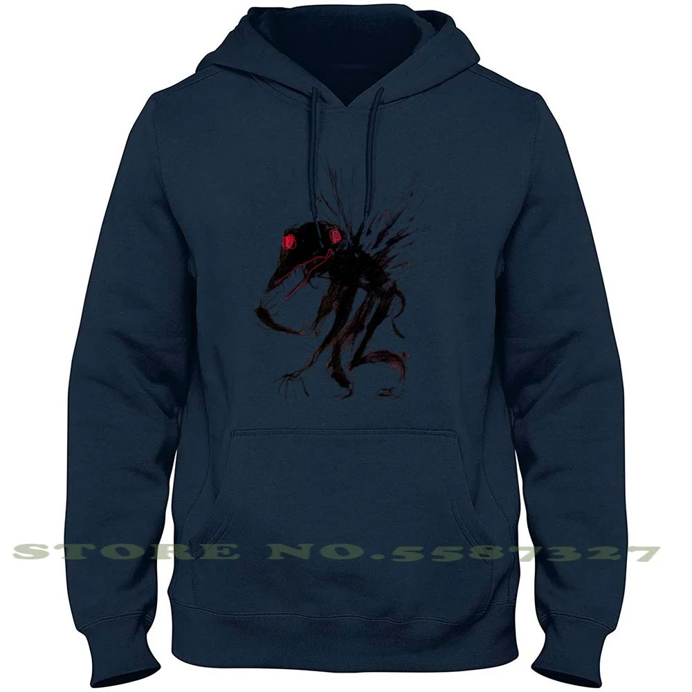 

Goblin Long Sleeve Hoodie Sweatshirt Goblin Puck Imp Scrap Princess Scrawl Scribble