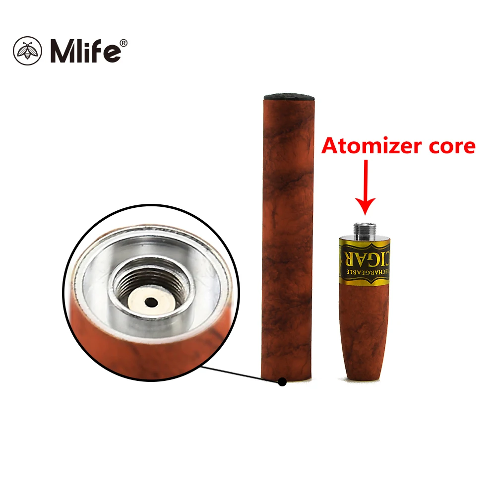 100% Оригинальные Mlife E cigar3 Kit Electronico to Cigar Pen с емкостью аккумулятора 900 мАч vape vaper