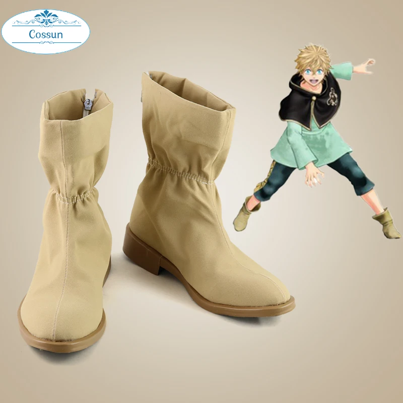 

Anime Cosplay Shoes Black Clover Lak Boots Game Halloween Custom Made