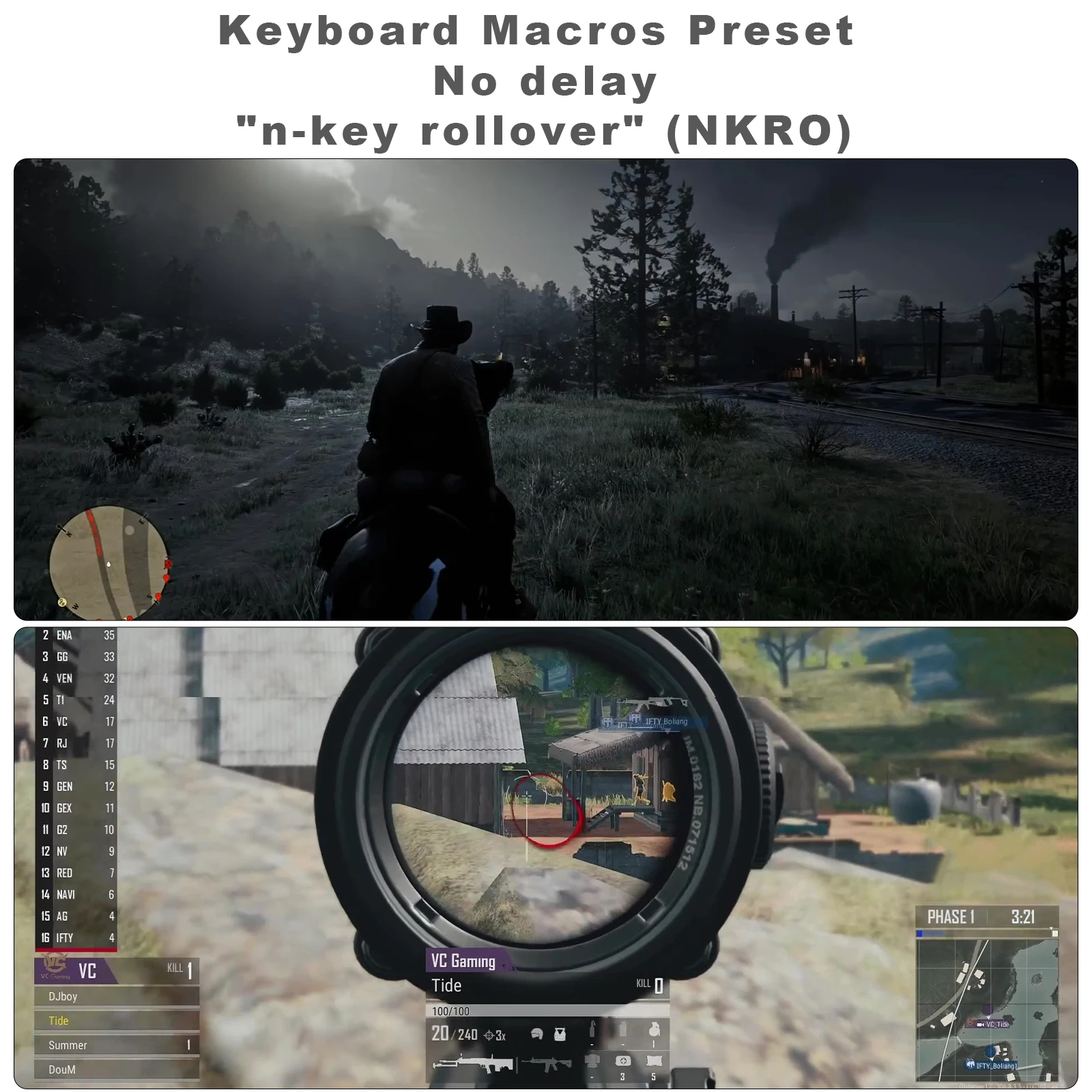 Механическая клавиатура с одной рукой многофункциональная 9 полностью