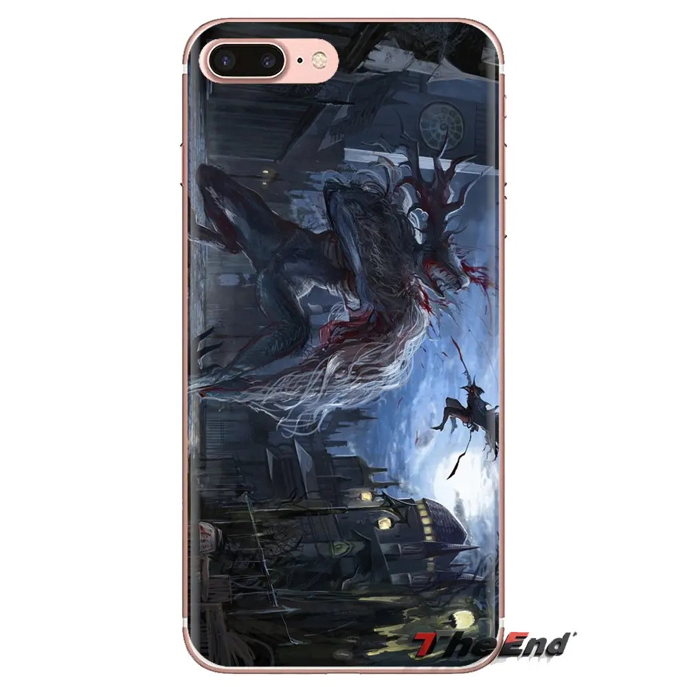 Для samsung Galaxy S2 S3 S4 S5 мини S6 S7 край S8 S9 Plus Note 2 3 4 5 8 Coque Fundas игра Bloodborne аниме чехол для