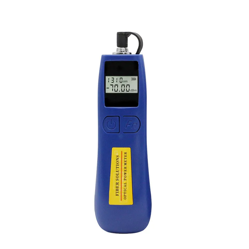 

6 Wavelengths Mini Optical Power Meter Tester Fiber Work Rate Handheld FTTH