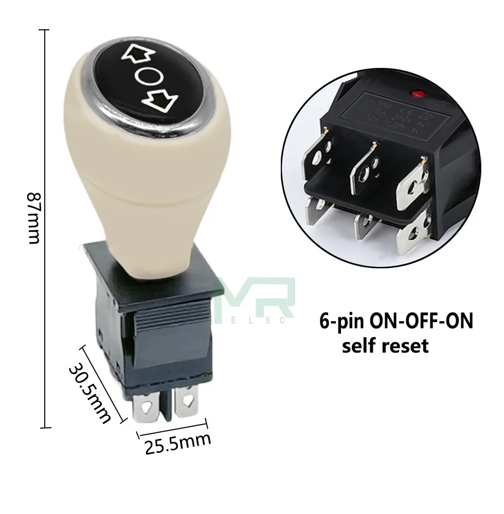 Детский Электрический автомобиль переключатель передач вперед и назад позиция