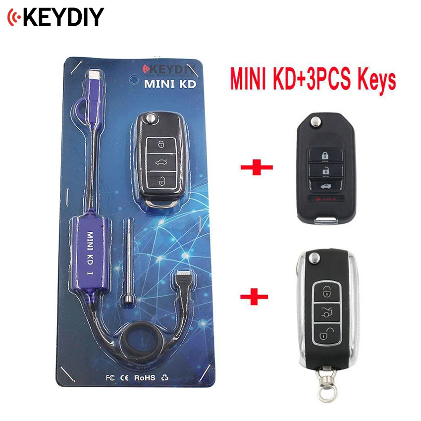 Оригинальный KEYDIY Mini KD дистанционный генератор ключей пульты дистанционного