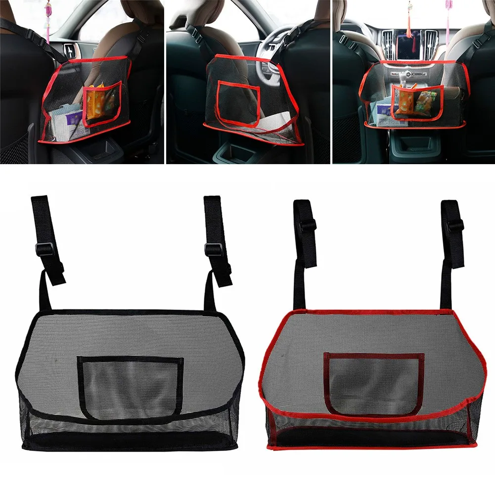 

High Capacity Bike Portable Bag Car Back Rear Mesh Trunk Seat Elastic String Net Bag Pocket 3.3*4.5*4.2cm