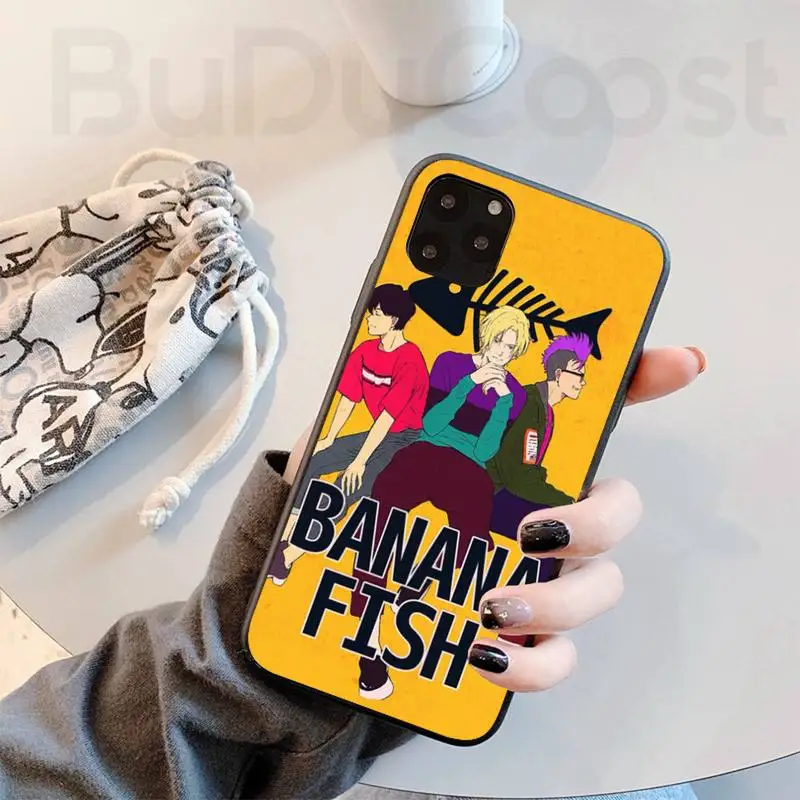 anime cartoon banana fish phone case for iphone 8 7 6 6s plus x 5s se 2020 xr 11 12 pro mini pro xs max free global shipping