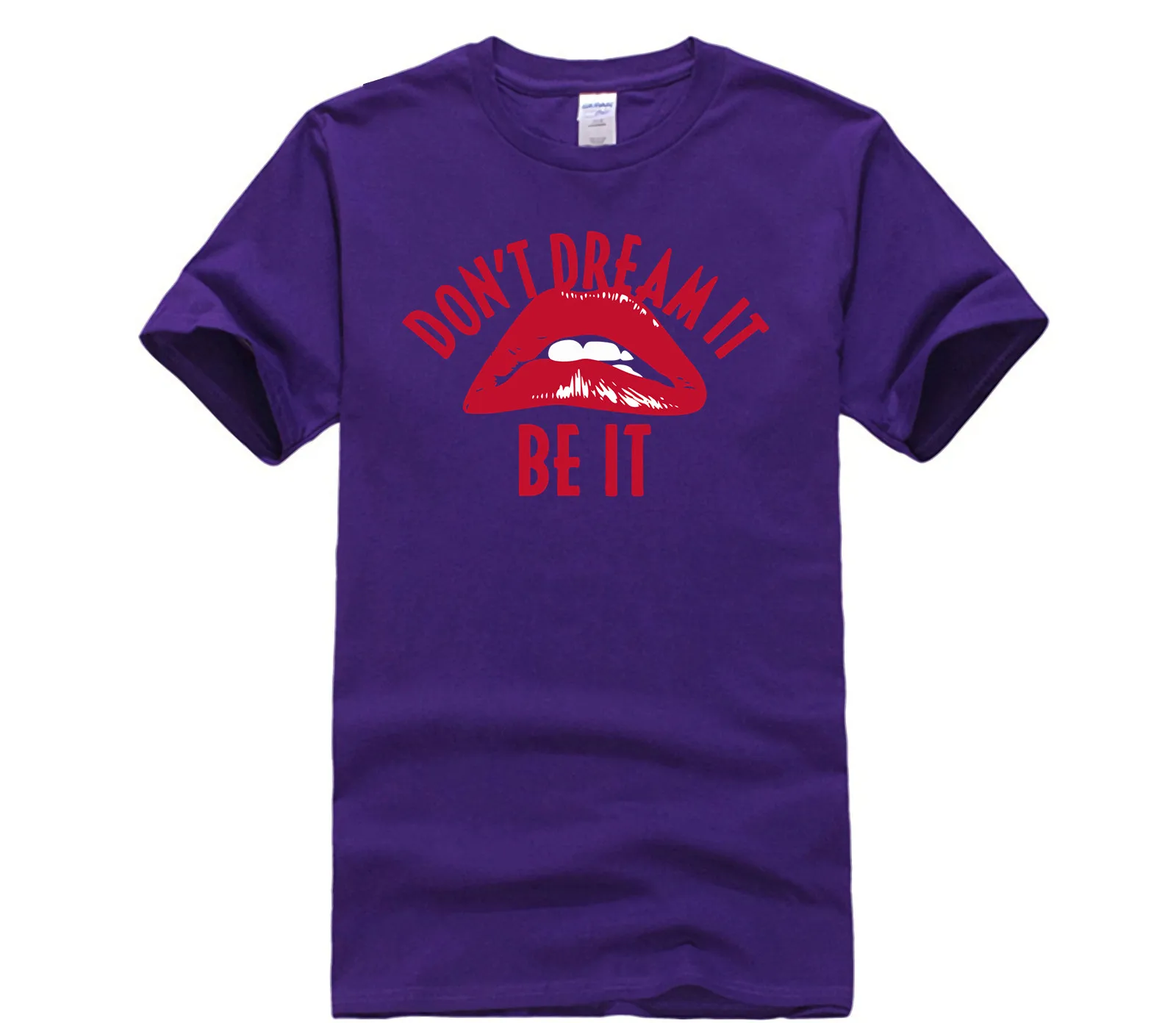 

Private custom T-shirts Don't Dream It Be it Fit Slim Men T-Shirts 100% Cotton Men's 2019 Fashion Style T-Shir