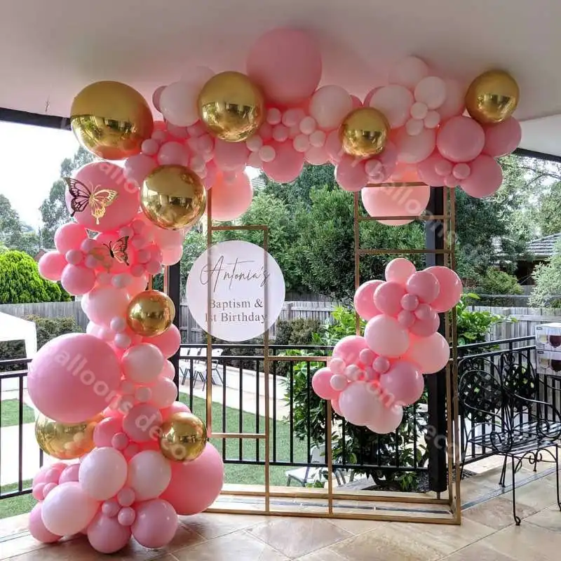 175 шт. детская гирлянда для душа DIY 1 комплект Сделай Сам Розовый персиковый 4D