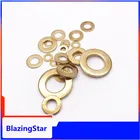 20100 шт. M2 M2 M2 M2, 5 M3 M4 M5 M6 M8 M10 M12 GB97 DIN125, плоская медная прокладка, прокладка высокого качества