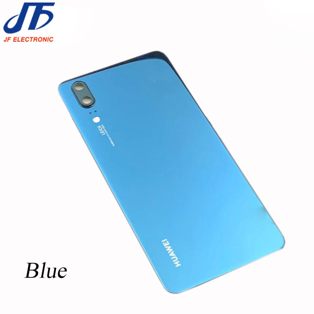 10 шт./партия задняя Батарея Стекло крышка запасная часть для huawei P20 P20 pro сзади Корпус шасси задняя дверь чехол+ Стикеры