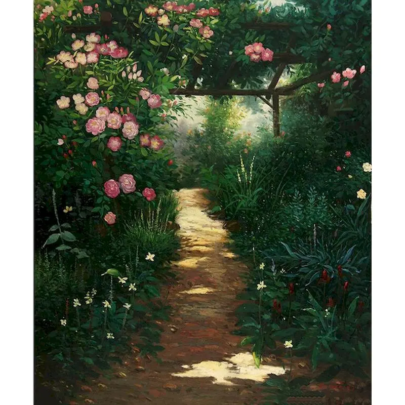 

RUOPOTY Painting By Numbers Landscape Coloring By Numbers For Adults On Canvas Acrylic Paints Home Decor Wall Art
