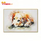 вышивка крестом наборы рукоделие, 11CT водорастворимый холст с узором 14CT в виде милых животных, Набор для вышивки крестиком и рукоделия