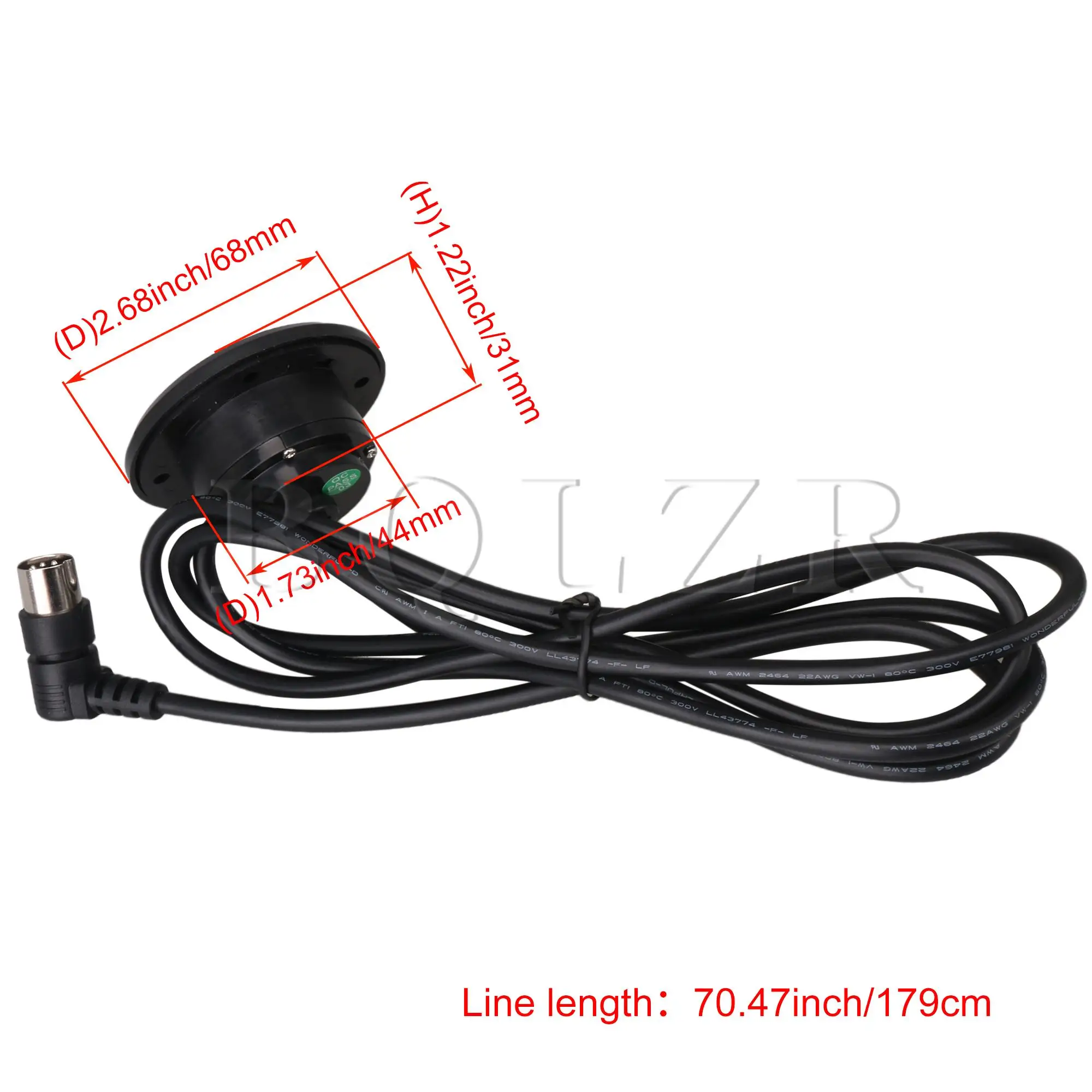 

BQLZR 2 Button Recliner Switch Electric Power Switch Hand Control Remote Part