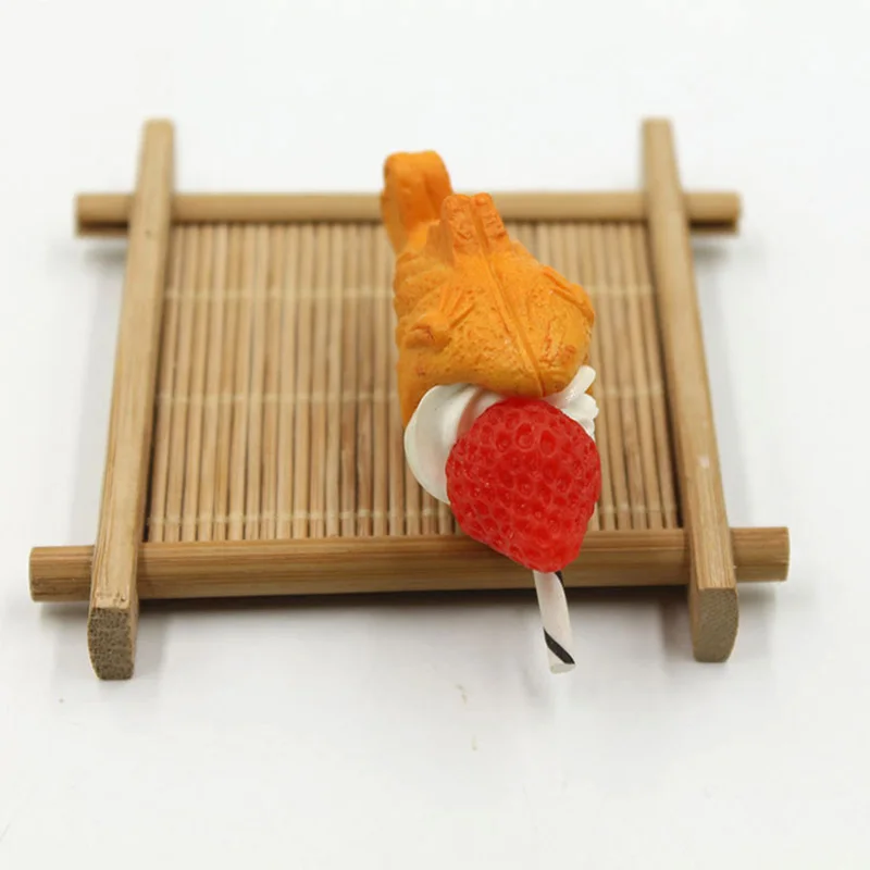 Кавайная японская имитация печенье рыбы модель торта миниатюрная милая игрушка