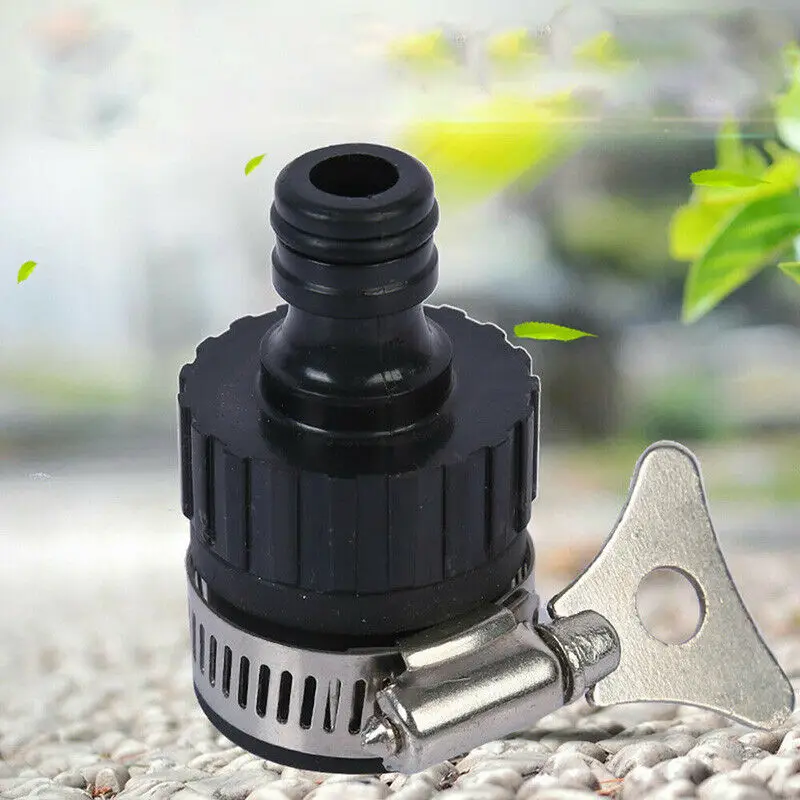 

Durable Water Faucet Adapter Plastic Hose Fitting Quick Connect Fitting Tap for Car Washing Garden Irrigation Hose Connector