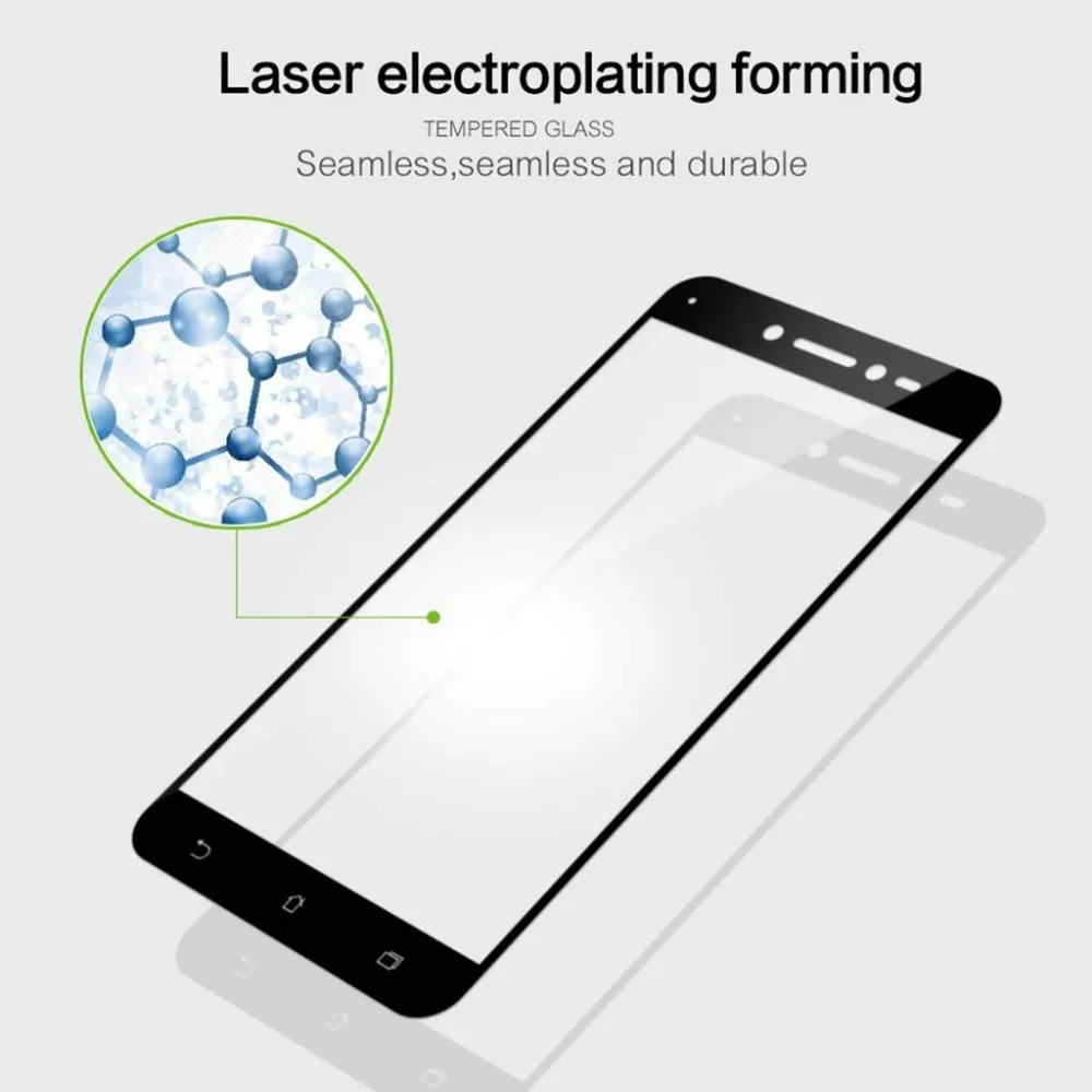 Закаленное стекло с полным покрытием для ASUS ZenFone 3 Laser ZC551KL Z01BD защита экрана 9H ZenFone3