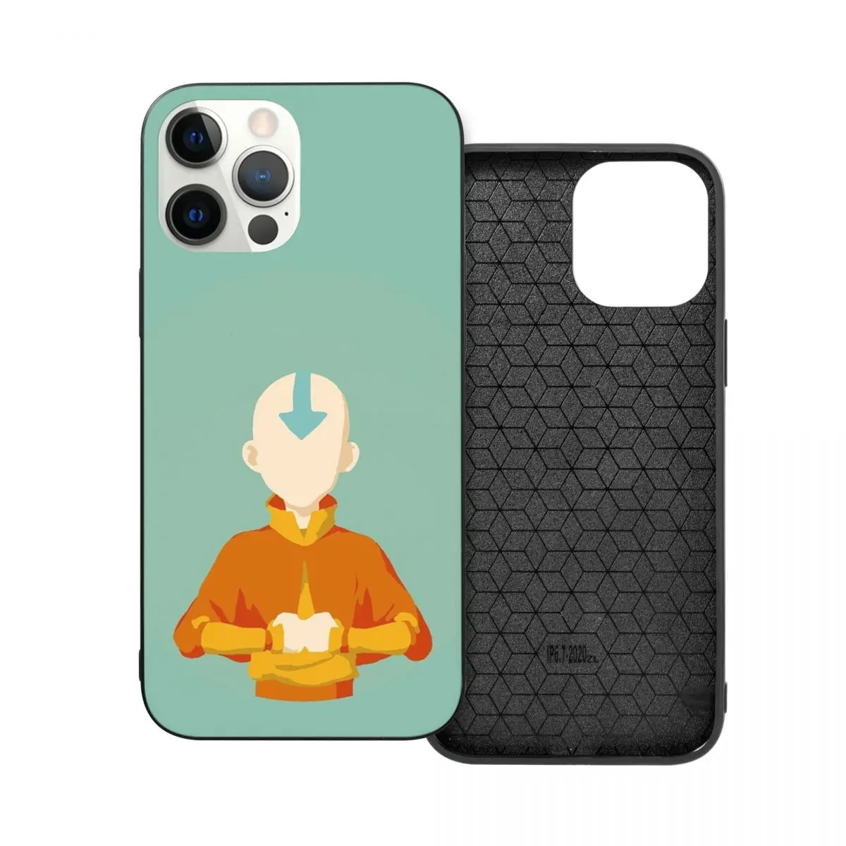 

Aang PC Glass TPU Phone Bumper for iPhone 13 12 11 Xs Xr X Pro Max Mini 7 8 Se2 Plus 6 6S