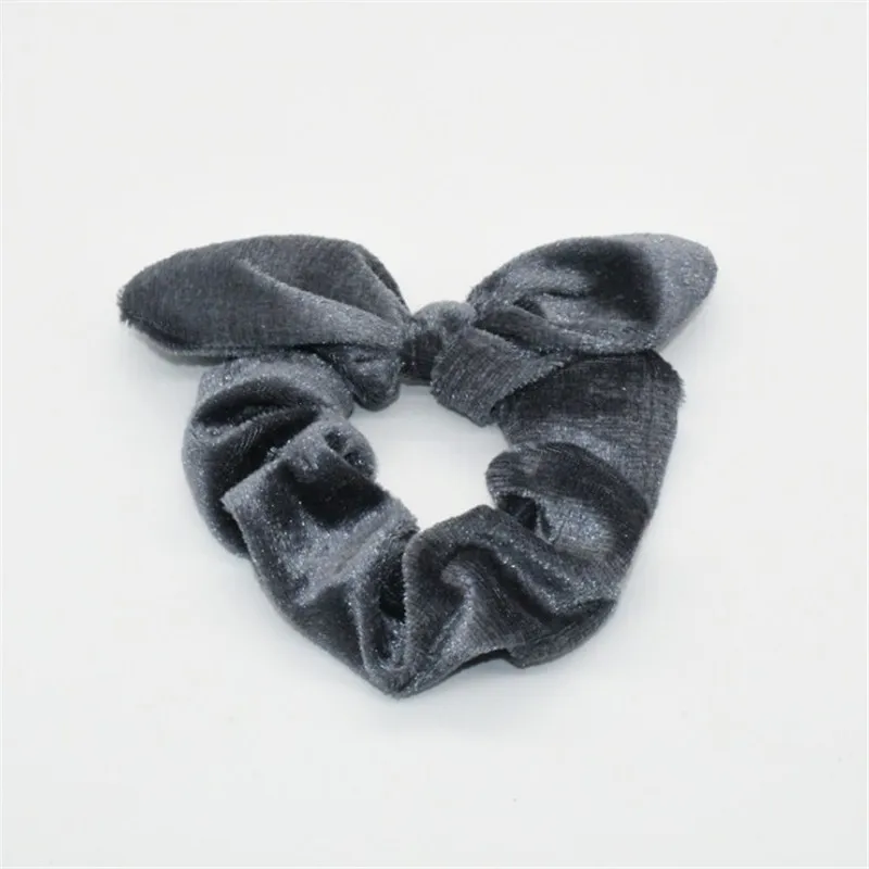 Милые винтажные резинки для волос 1 шт. женские эластичные с ушками кролика