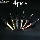 4 шт.компл. пробка для разлива винных бутылок, пробка из нержавеющей стали для разлива спиртных напитков, пробка для разлива спиртных напитков с бесплатным потоком, пробка для разлива винных бутылок, посуда для бара