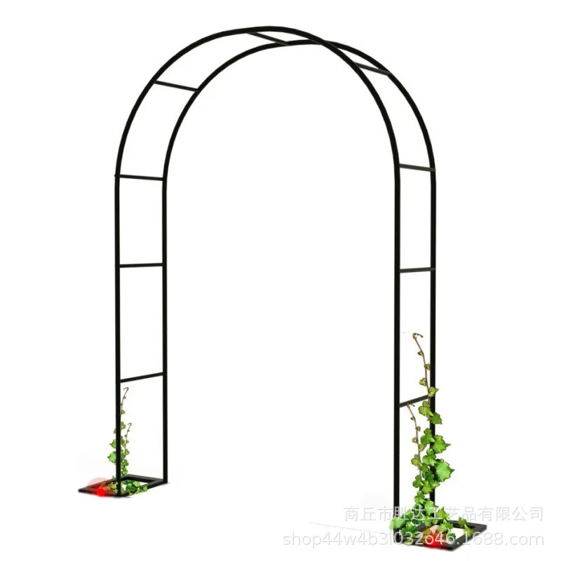 

Iron Wedding Arch Decorative Garden Backdrop Pergola Stand Flower Frame For Marriage Birthday Party Decoration